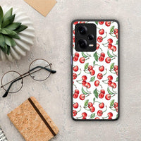 Thumbnail for Θήκη Xiaomi Redmi Note 12 Pro 5G Cherry Summer από τη Smartfits με σχέδιο στο πίσω μέρος και μαύρο περίβλημα | Xiaomi Redmi Note 12 Pro 5G Cherry Summer Case with Colorful Back and Black Bezels