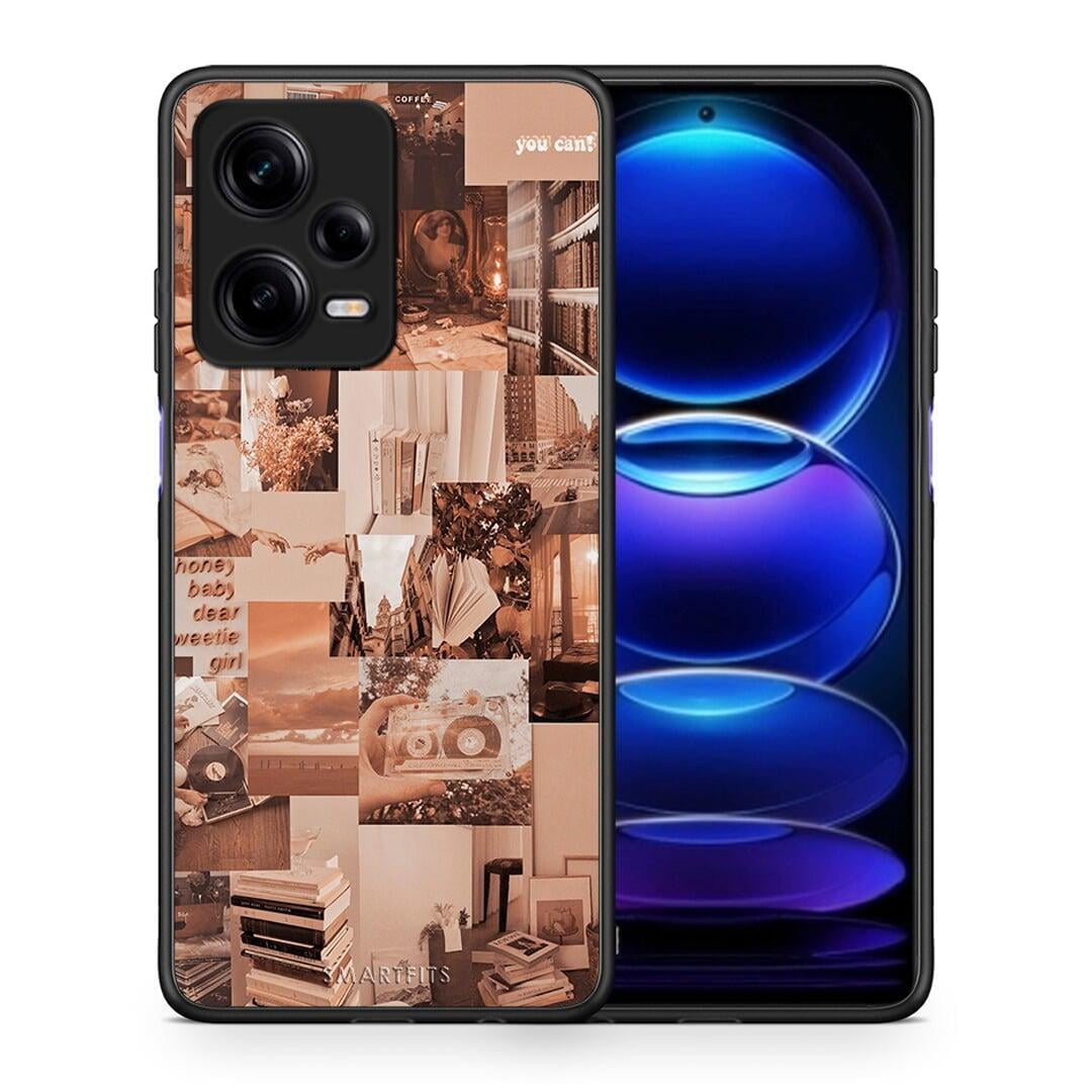 Θήκη Xiaomi Redmi Note 12 Pro 5G Collage You Can από τη Smartfits με σχέδιο στο πίσω μέρος και μαύρο περίβλημα | Xiaomi Redmi Note 12 Pro 5G Collage You Can Case with Colorful Back and Black Bezels