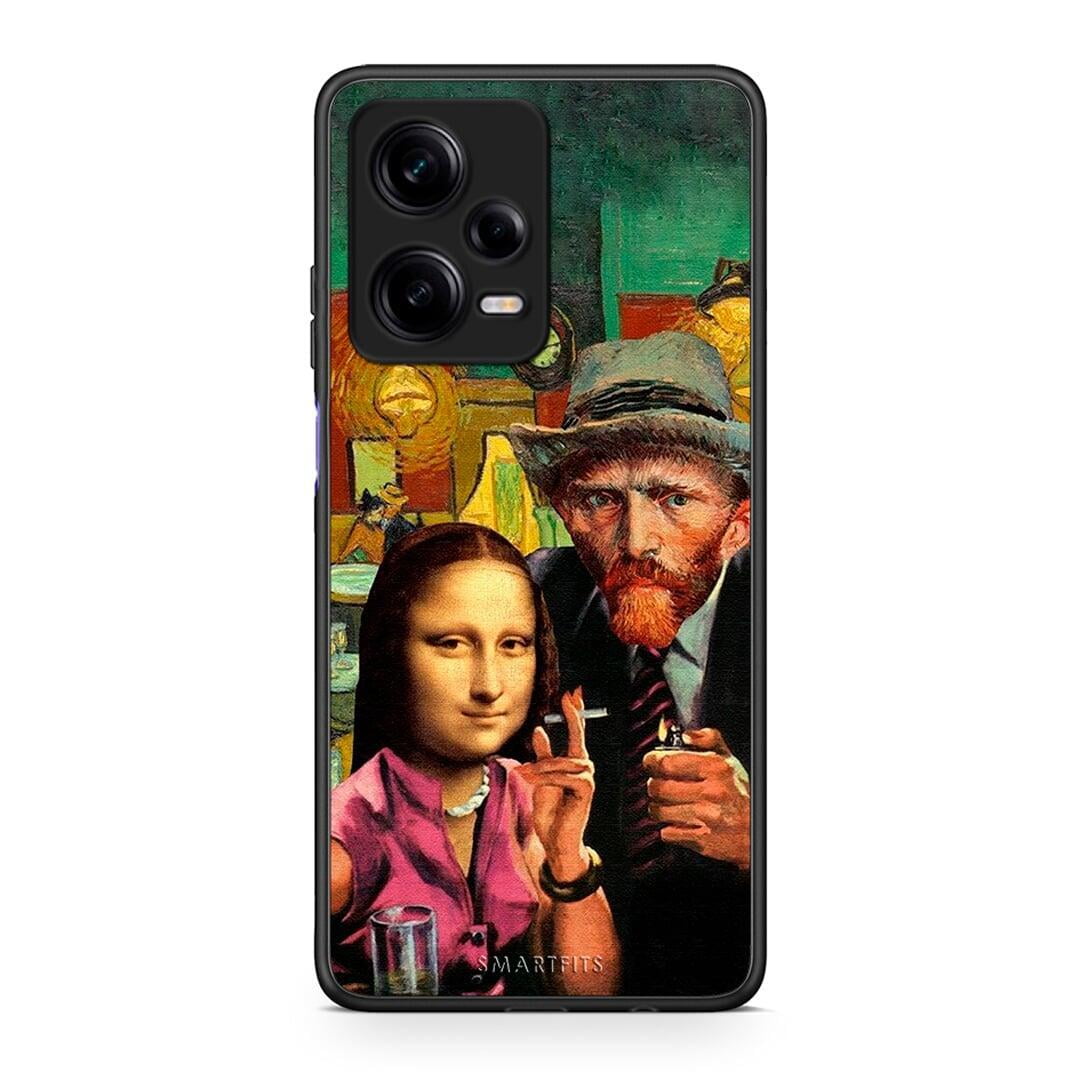 Θήκη Xiaomi Redmi Note 12 Pro 5G Funny Art από τη Smartfits με σχέδιο στο πίσω μέρος και μαύρο περίβλημα | Xiaomi Redmi Note 12 Pro 5G Funny Art Case with Colorful Back and Black Bezels