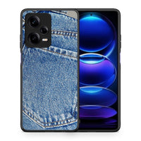 Thumbnail for Θήκη Xiaomi Redmi Note 12 Pro 5G Jeans Pocket από τη Smartfits με σχέδιο στο πίσω μέρος και μαύρο περίβλημα | Xiaomi Redmi Note 12 Pro 5G Jeans Pocket Case with Colorful Back and Black Bezels