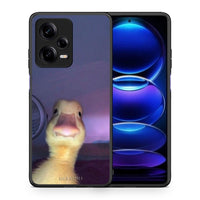 Thumbnail for Θήκη Xiaomi Redmi Note 12 Pro 5G Meme Duck από τη Smartfits με σχέδιο στο πίσω μέρος και μαύρο περίβλημα | Xiaomi Redmi Note 12 Pro 5G Meme Duck Case with Colorful Back and Black Bezels