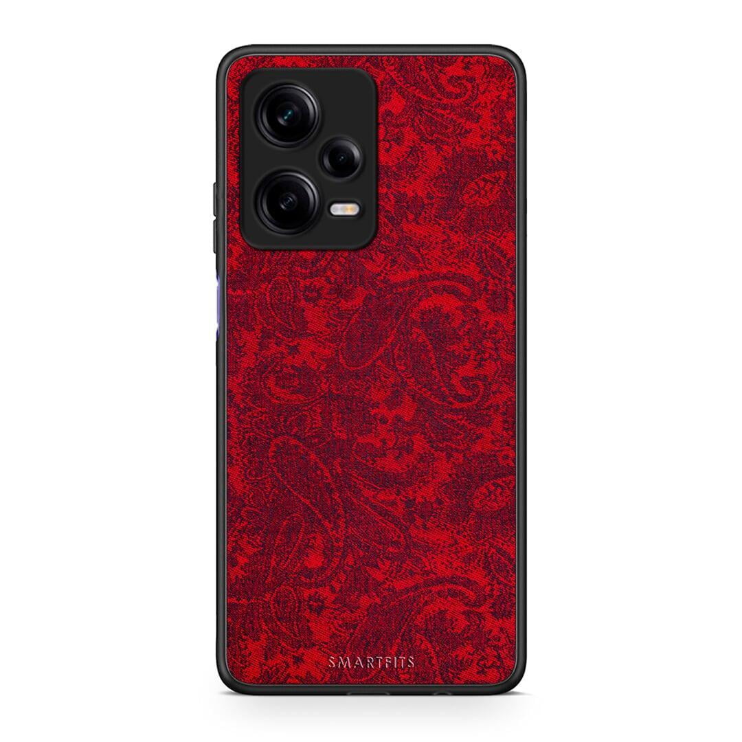 Θήκη Xiaomi Redmi Note 12 Pro 5G Paisley Cashmere από τη Smartfits με σχέδιο στο πίσω μέρος και μαύρο περίβλημα | Xiaomi Redmi Note 12 Pro 5G Paisley Cashmere Case with Colorful Back and Black Bezels