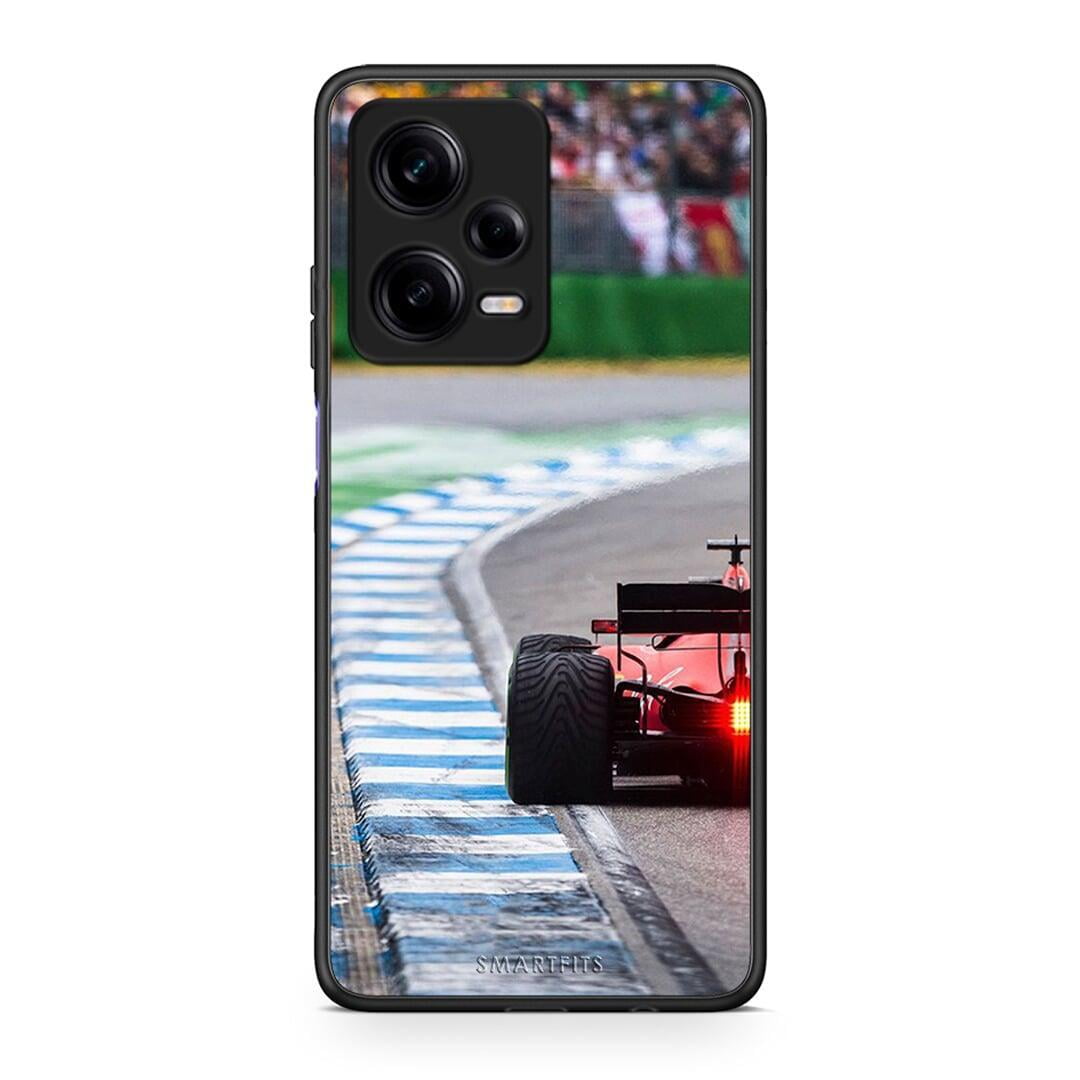 Θήκη Xiaomi Redmi Note 12 Pro 5G Racing Vibes από τη Smartfits με σχέδιο στο πίσω μέρος και μαύρο περίβλημα | Xiaomi Redmi Note 12 Pro 5G Racing Vibes Case with Colorful Back and Black Bezels