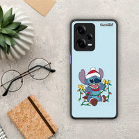 Thumbnail for Θήκη Xiaomi Redmi Note 12 Pro 5G Santa Stich από τη Smartfits με σχέδιο στο πίσω μέρος και μαύρο περίβλημα | Xiaomi Redmi Note 12 Pro 5G Santa Stich Case with Colorful Back and Black Bezels