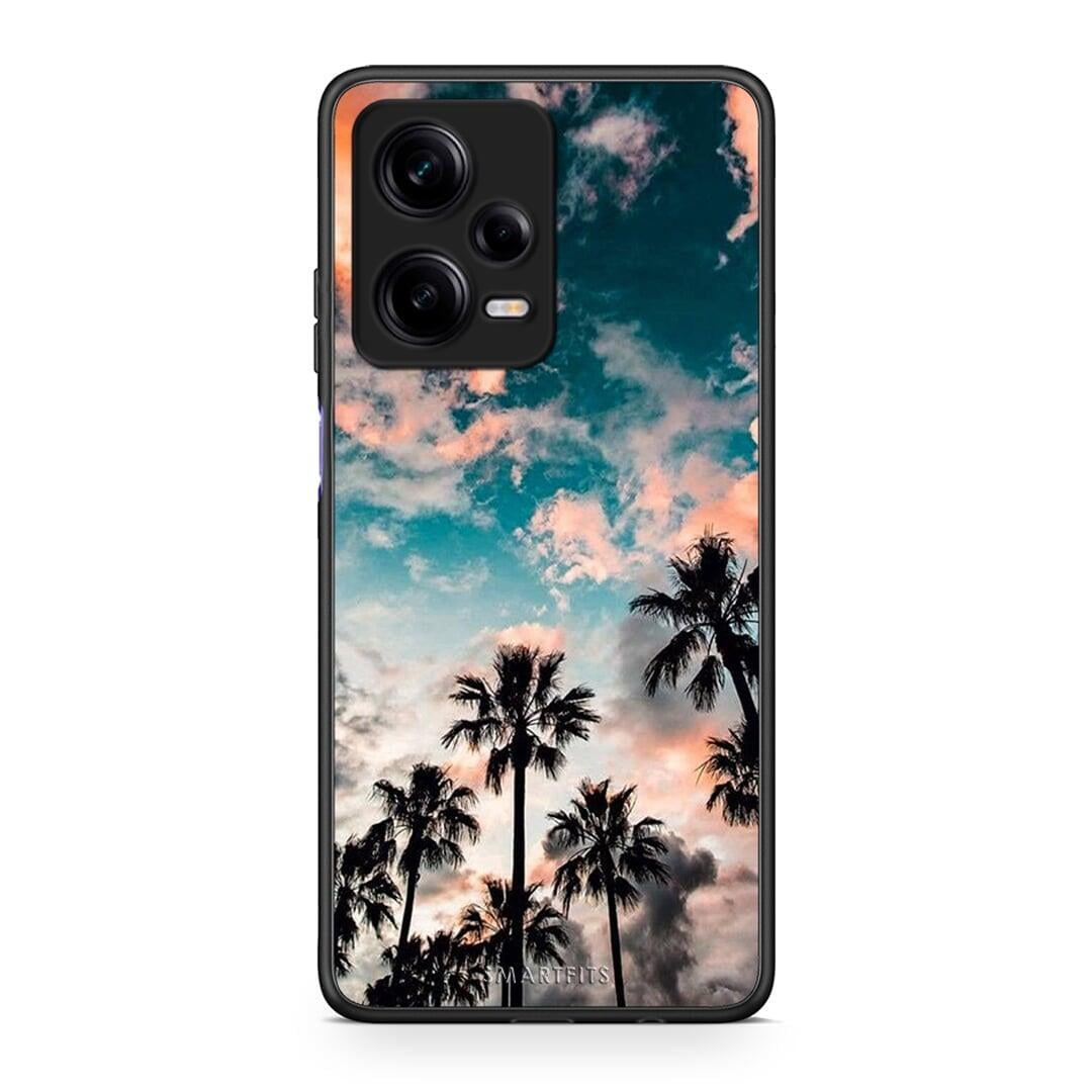 Θήκη Xiaomi Redmi Note 12 Pro 5G Summer Sky από τη Smartfits με σχέδιο στο πίσω μέρος και μαύρο περίβλημα | Xiaomi Redmi Note 12 Pro 5G Summer Sky Case with Colorful Back and Black Bezels