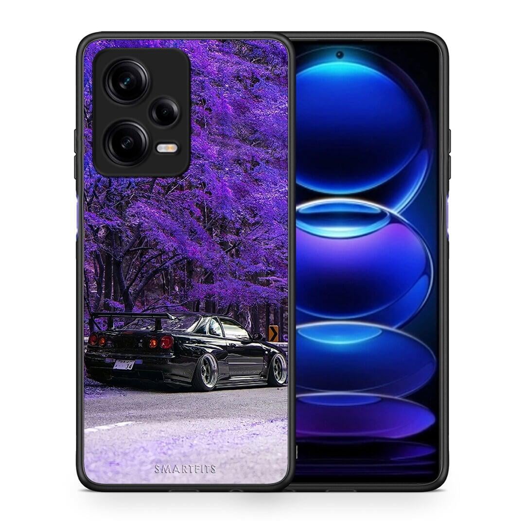 Θήκη Xiaomi Redmi Note 12 Pro 5G Super Car από τη Smartfits με σχέδιο στο πίσω μέρος και μαύρο περίβλημα | Xiaomi Redmi Note 12 Pro 5G Super Car Case with Colorful Back and Black Bezels