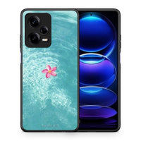 Thumbnail for Θήκη Xiaomi Redmi Note 12 Pro 5G Water Flower από τη Smartfits με σχέδιο στο πίσω μέρος και μαύρο περίβλημα | Xiaomi Redmi Note 12 Pro 5G Water Flower Case with Colorful Back and Black Bezels