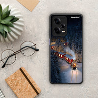 Thumbnail for Θήκη Xiaomi Redmi Note 12 Pro 5G Xmas Train από τη Smartfits με σχέδιο στο πίσω μέρος και μαύρο περίβλημα | Xiaomi Redmi Note 12 Pro 5G Xmas Train Case with Colorful Back and Black Bezels