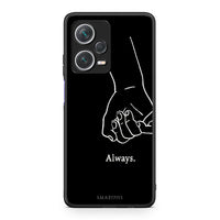 Thumbnail for Xiaomi Redmi Note 12 Pro+ / 12 Pro Discovery Always & Forever 2 Θήκη Αγίου Βαλεντίνου από τη Smartfits με σχέδιο στο πίσω μέρος και μαύρο περίβλημα | Smartphone case with colorful back and black bezels by Smartfits