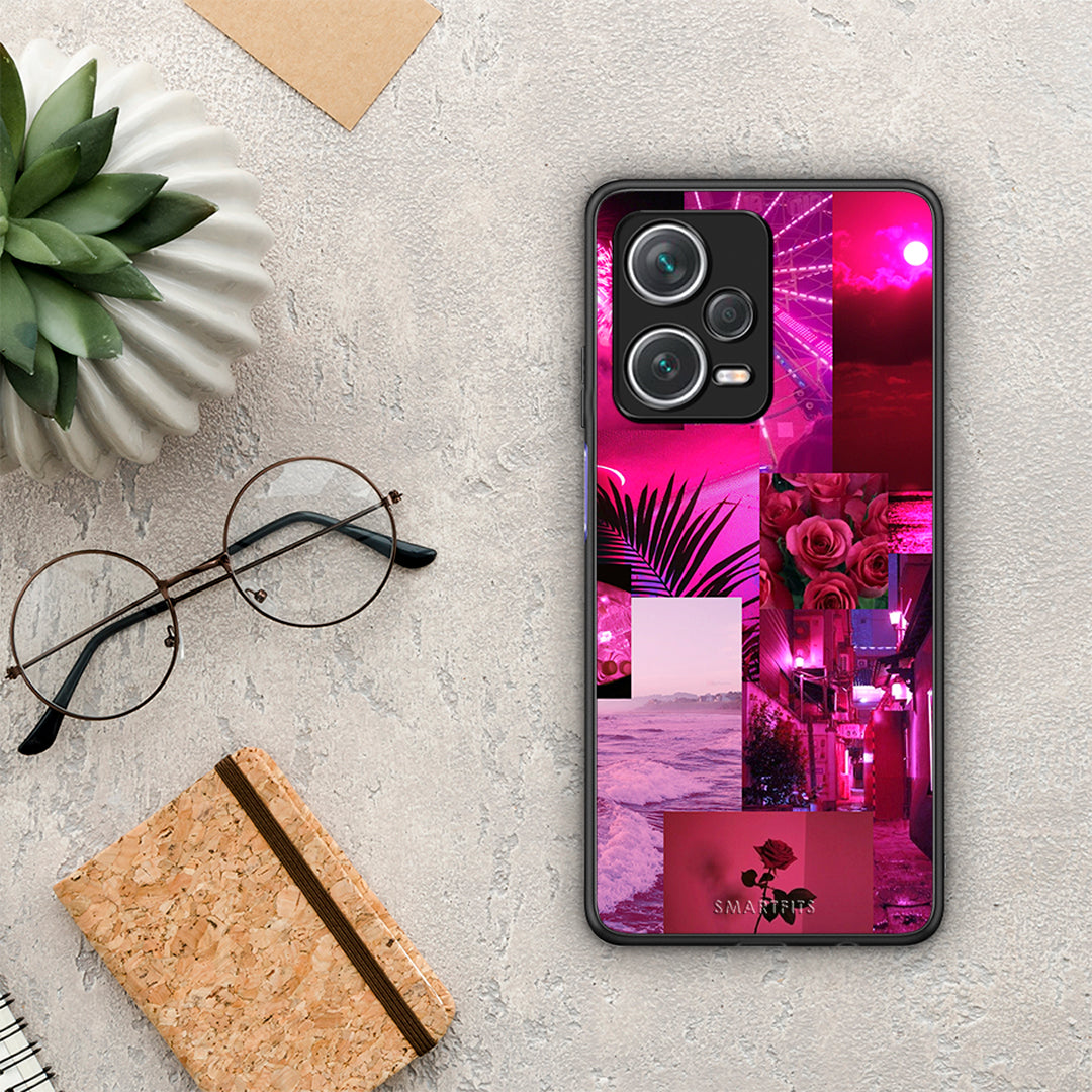 Collage Red Roses - Xiaomi Redmi Note 12 Pro+ / 12 Pro Discovery case