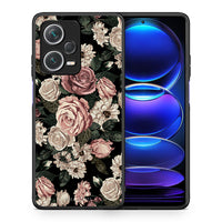 Thumbnail for Θήκη Xiaomi Redmi Note 12 Pro+ / 12 Pro Discovery Wild Roses Flower από τη Smartfits με σχέδιο στο πίσω μέρος και μαύρο περίβλημα | Xiaomi Redmi Note 12 Pro+ / 12 Pro Discovery Wild Roses Flower case with colorful back and black bezels