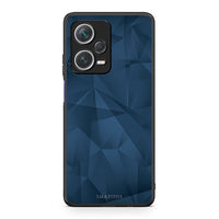 Thumbnail for 39 - Xiaomi Redmi Note 12 Pro+ / 12 Pro Discovery Blue Abstract Geometric case, cover, bumper