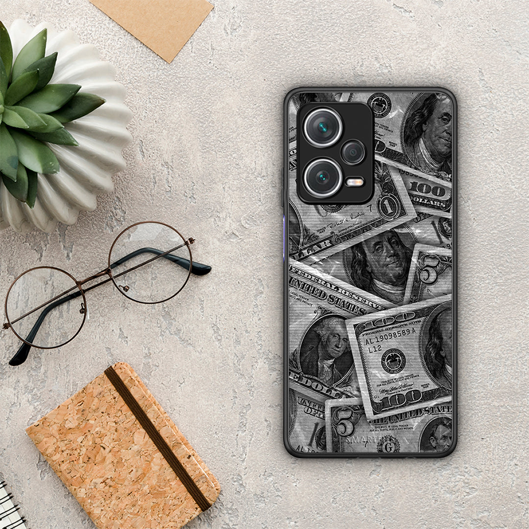 Money Dollars - Xiaomi Redmi Note 12 Pro+ / 12 Pro Discovery θήκη