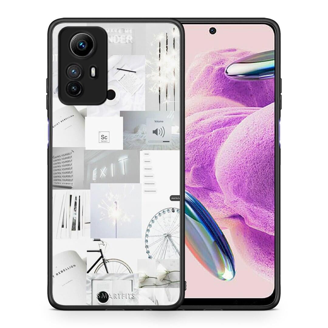 Θήκη Xiaomi Redmi Note 12S / Redmi K60 Pro Collage Make Me Wonder από τη Smartfits με σχέδιο στο πίσω μέρος και μαύρο περίβλημα | Xiaomi Redmi Note 12S / Redmi K60 Pro Collage Make Me Wonder Case with Colorful Back and Black Bezels