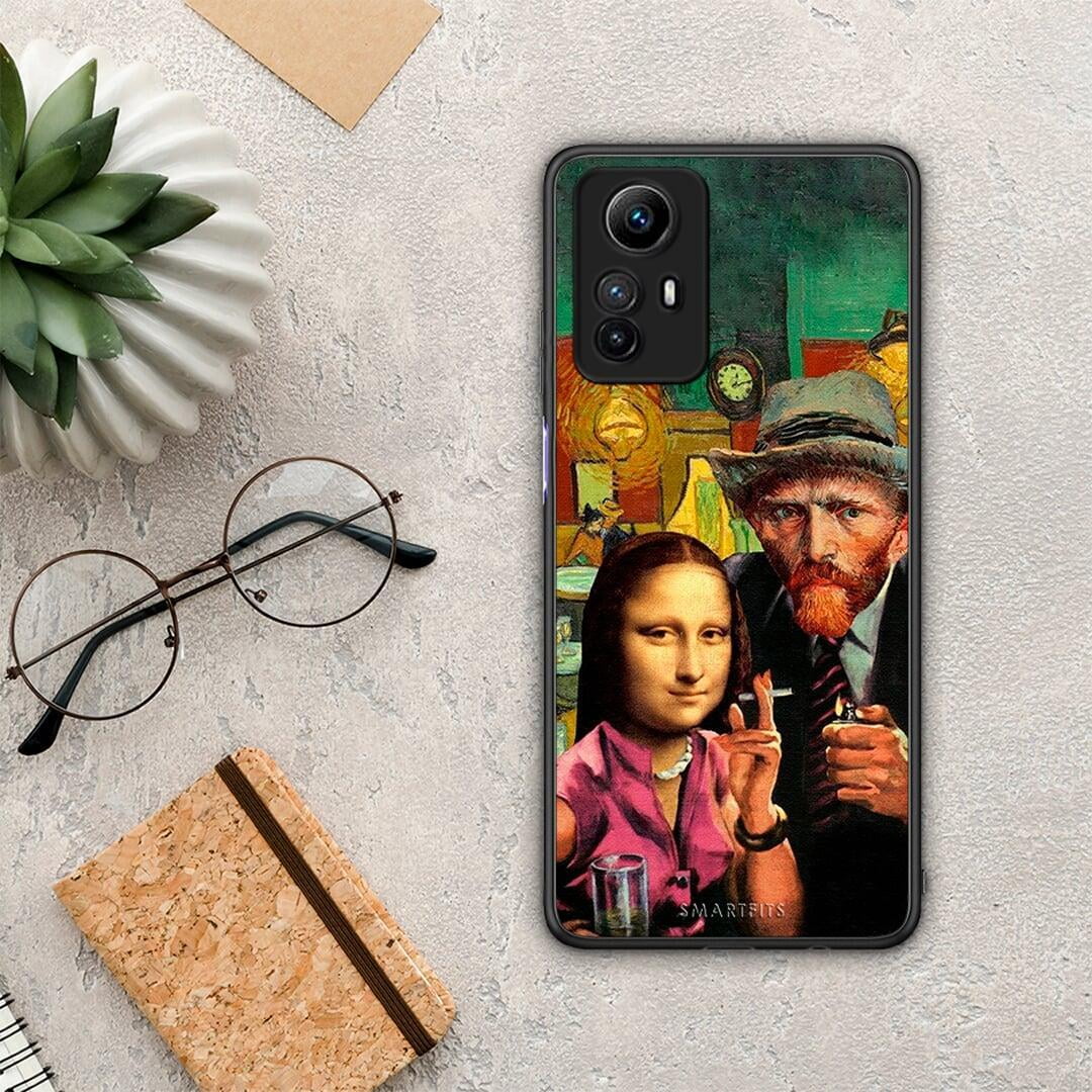 Θήκη Xiaomi Redmi Note 12S / Redmi K60 Pro Funny Art από τη Smartfits με σχέδιο στο πίσω μέρος και μαύρο περίβλημα | Xiaomi Redmi Note 12S / Redmi K60 Pro Funny Art Case with Colorful Back and Black Bezels