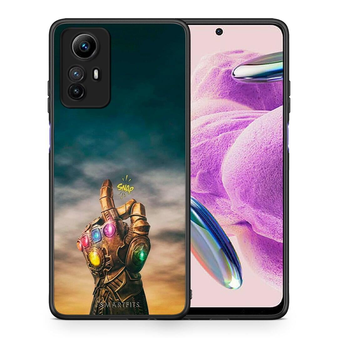 Θήκη Xiaomi Redmi Note 12S / Redmi K60 Pro Infinity Snap από τη Smartfits με σχέδιο στο πίσω μέρος και μαύρο περίβλημα | Xiaomi Redmi Note 12S / Redmi K60 Pro Infinity Snap Case with Colorful Back and Black Bezels