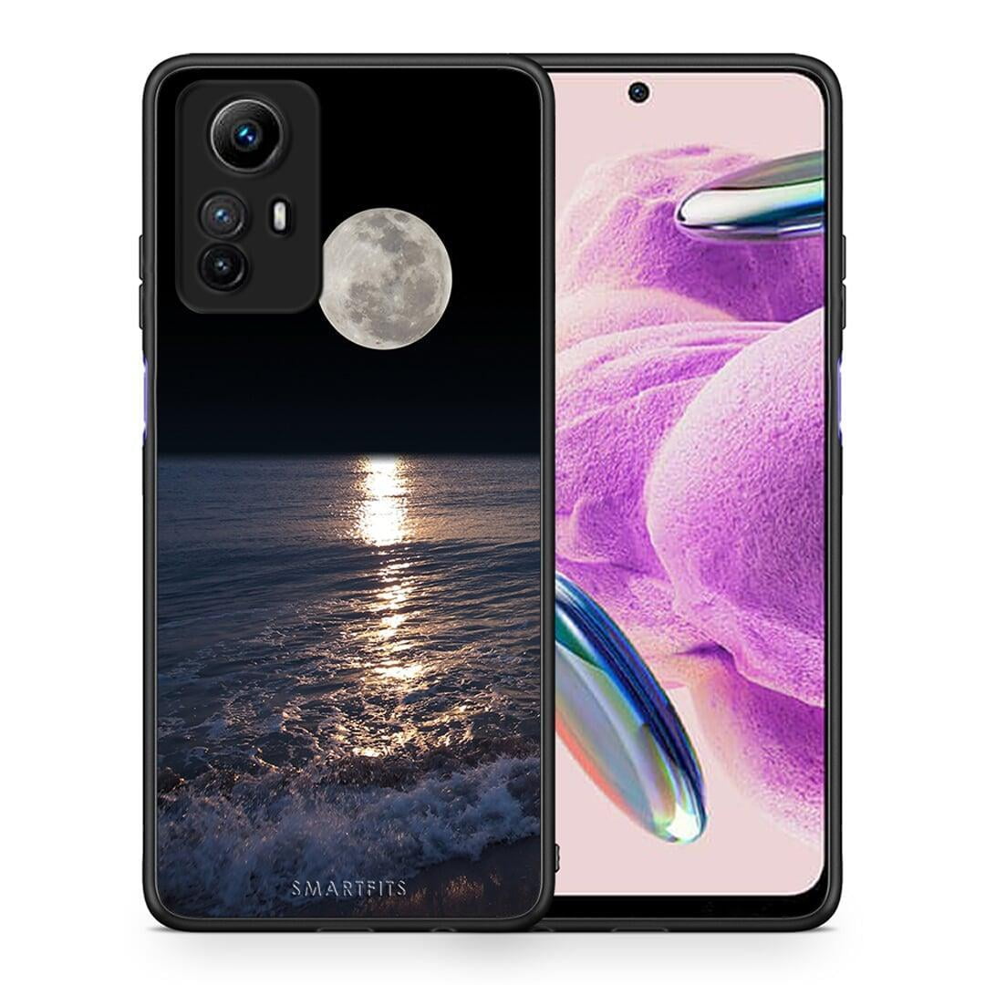Θήκη Xiaomi Redmi Note 12S / Redmi K60 Pro Landscape Moon από τη Smartfits με σχέδιο στο πίσω μέρος και μαύρο περίβλημα | Xiaomi Redmi Note 12S / Redmi K60 Pro Landscape Moon Case with Colorful Back and Black Bezels