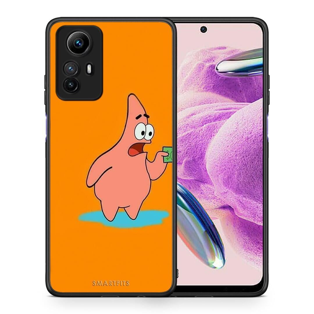 Θήκη Xiaomi Redmi Note 12S / Redmi K60 Pro No Money 1 από τη Smartfits με σχέδιο στο πίσω μέρος και μαύρο περίβλημα | Xiaomi Redmi Note 12S / Redmi K60 Pro No Money 1 Case with Colorful Back and Black Bezels