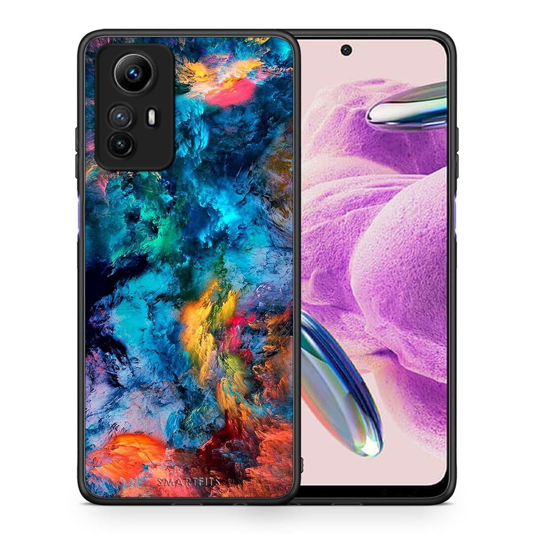 Θήκη Xiaomi Redmi Note 12S / Redmi K60 Pro Paint Crayola από τη Smartfits με σχέδιο στο πίσω μέρος και μαύρο περίβλημα | Xiaomi Redmi Note 12S / Redmi K60 Pro Paint Crayola Case with Colorful Back and Black Bezels