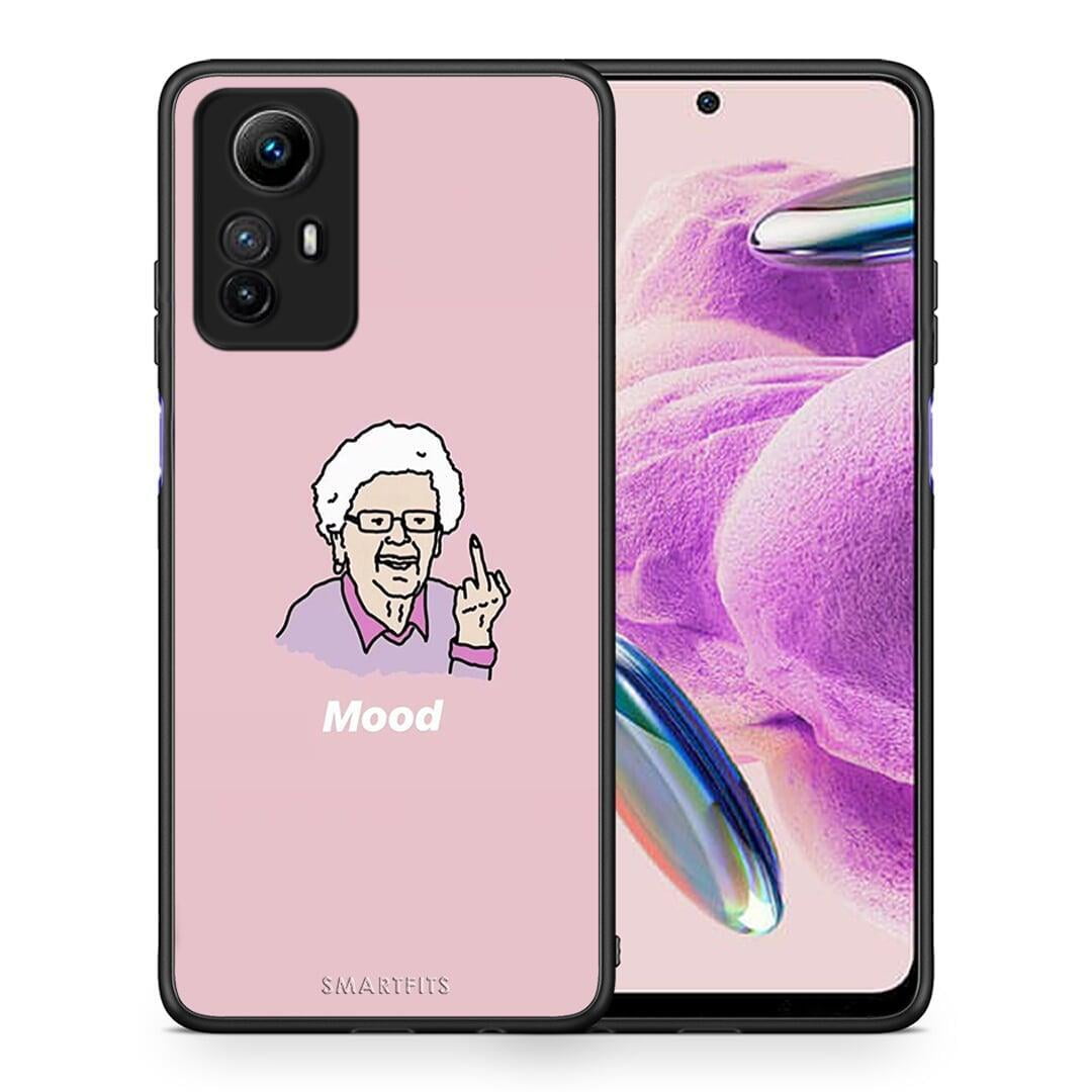 Θήκη Xiaomi Redmi Note 12S / Redmi K60 Pro PopArt Mood από τη Smartfits με σχέδιο στο πίσω μέρος και μαύρο περίβλημα | Xiaomi Redmi Note 12S / Redmi K60 Pro PopArt Mood Case with Colorful Back and Black Bezels