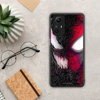 Thumbnail for Θήκη Xiaomi Redmi Note 12S / Redmi K60 Pro PopArt SpiderVenom από τη Smartfits με σχέδιο στο πίσω μέρος και μαύρο περίβλημα | Xiaomi Redmi Note 12S / Redmi K60 Pro PopArt SpiderVenom Case with Colorful Back and Black Bezels