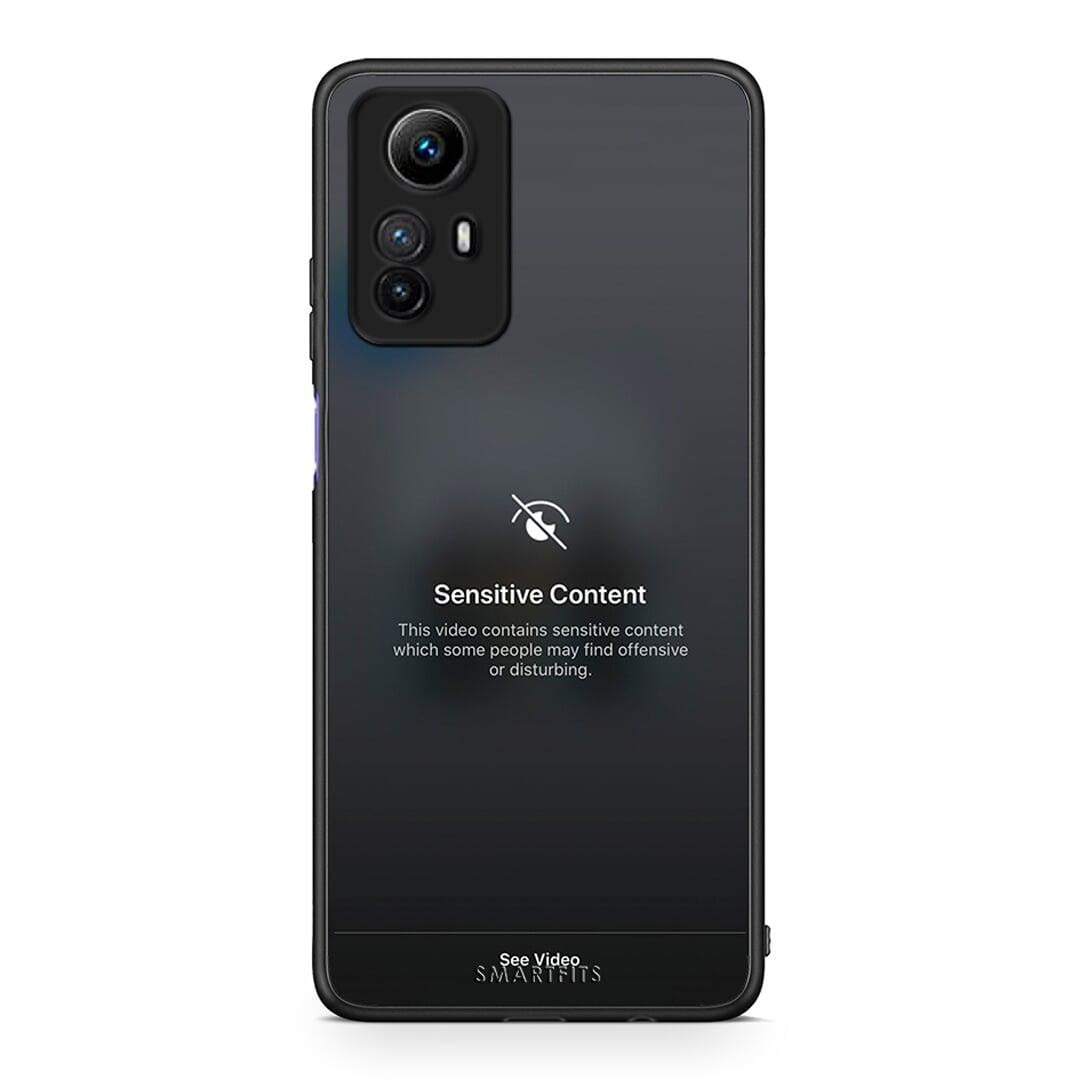Θήκη Xiaomi Redmi Note 12S / Redmi K60 Pro Sensitive Content από τη Smartfits με σχέδιο στο πίσω μέρος και μαύρο περίβλημα | Xiaomi Redmi Note 12S / Redmi K60 Pro Sensitive Content Case with Colorful Back and Black Bezels