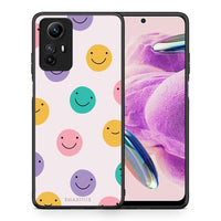 Thumbnail for Θήκη Xiaomi Redmi Note 12S / Redmi K60 Pro Smiley Faces από τη Smartfits με σχέδιο στο πίσω μέρος και μαύρο περίβλημα | Xiaomi Redmi Note 12S / Redmi K60 Pro Smiley Faces Case with Colorful Back and Black Bezels