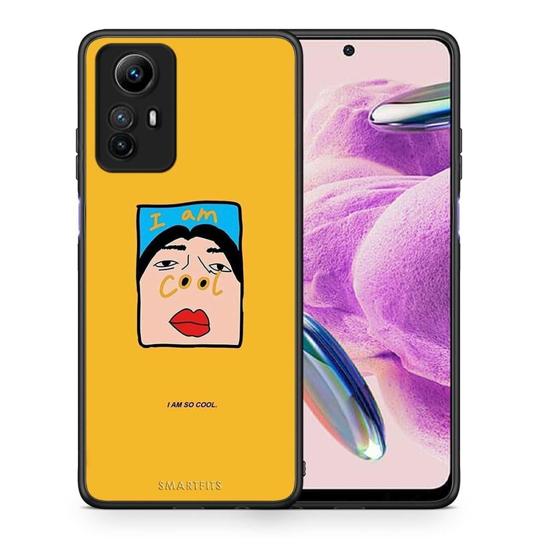 Θήκη Xiaomi Redmi Note 12S / Redmi K60 Pro So Cool από τη Smartfits με σχέδιο στο πίσω μέρος και μαύρο περίβλημα | Xiaomi Redmi Note 12S / Redmi K60 Pro So Cool Case with Colorful Back and Black Bezels