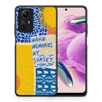 Thumbnail for Θήκη Xiaomi Redmi Note 12S Sunset Memories από τη Smartfits με σχέδιο στο πίσω μέρος και μαύρο περίβλημα | Xiaomi Redmi Note 12S Sunset Memories Case with Colorful Back and Black Bezels