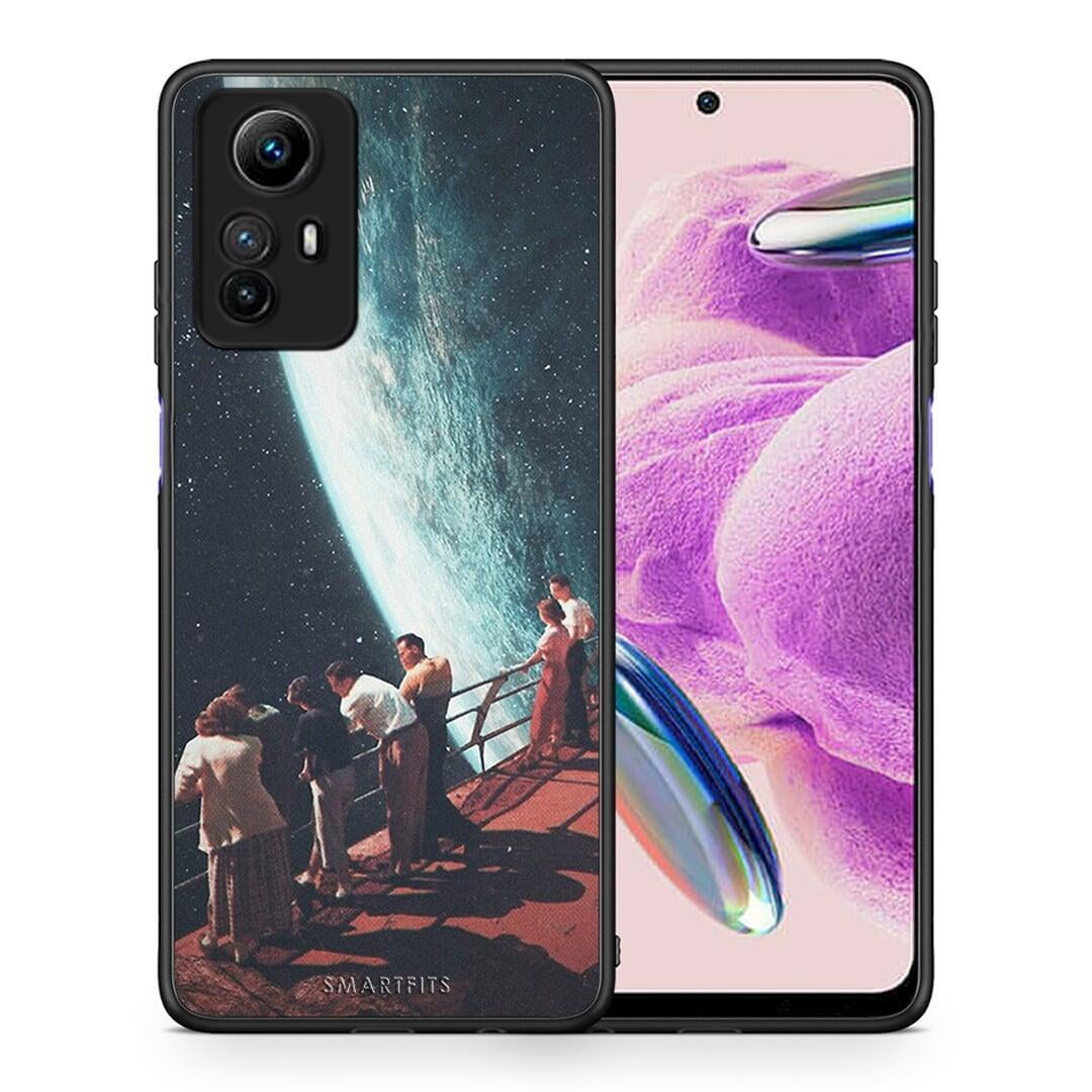 Θήκη Xiaomi Redmi Note 12S / Redmi K60 Pro Surreal View από τη Smartfits με σχέδιο στο πίσω μέρος και μαύρο περίβλημα | Xiaomi Redmi Note 12S / Redmi K60 Pro Surreal View Case with Colorful Back and Black Bezels