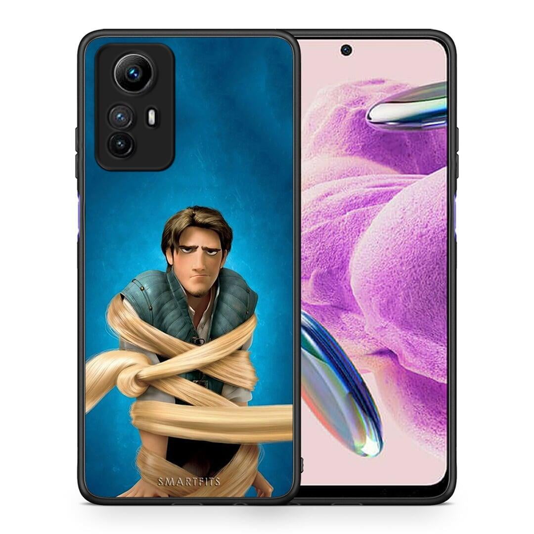 Θήκη Xiaomi Redmi Note 12S / Redmi K60 Pro Tangled 1 από τη Smartfits με σχέδιο στο πίσω μέρος και μαύρο περίβλημα | Xiaomi Redmi Note 12S / Redmi K60 Pro Tangled 1 Case with Colorful Back and Black Bezels