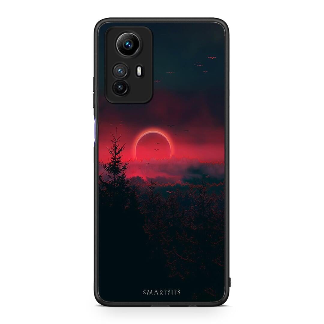 Θήκη Xiaomi Redmi Note 12S / Redmi K60 Pro Tropic Sunset από τη Smartfits με σχέδιο στο πίσω μέρος και μαύρο περίβλημα | Xiaomi Redmi Note 12S / Redmi K60 Pro Tropic Sunset Case with Colorful Back and Black Bezels