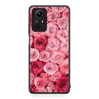 Thumbnail for Θήκη Xiaomi Redmi Note 12S / Redmi K60 Pro Valentine RoseGarden από τη Smartfits με σχέδιο στο πίσω μέρος και μαύρο περίβλημα | Xiaomi Redmi Note 12S / Redmi K60 Pro Valentine RoseGarden Case with Colorful Back and Black Bezels