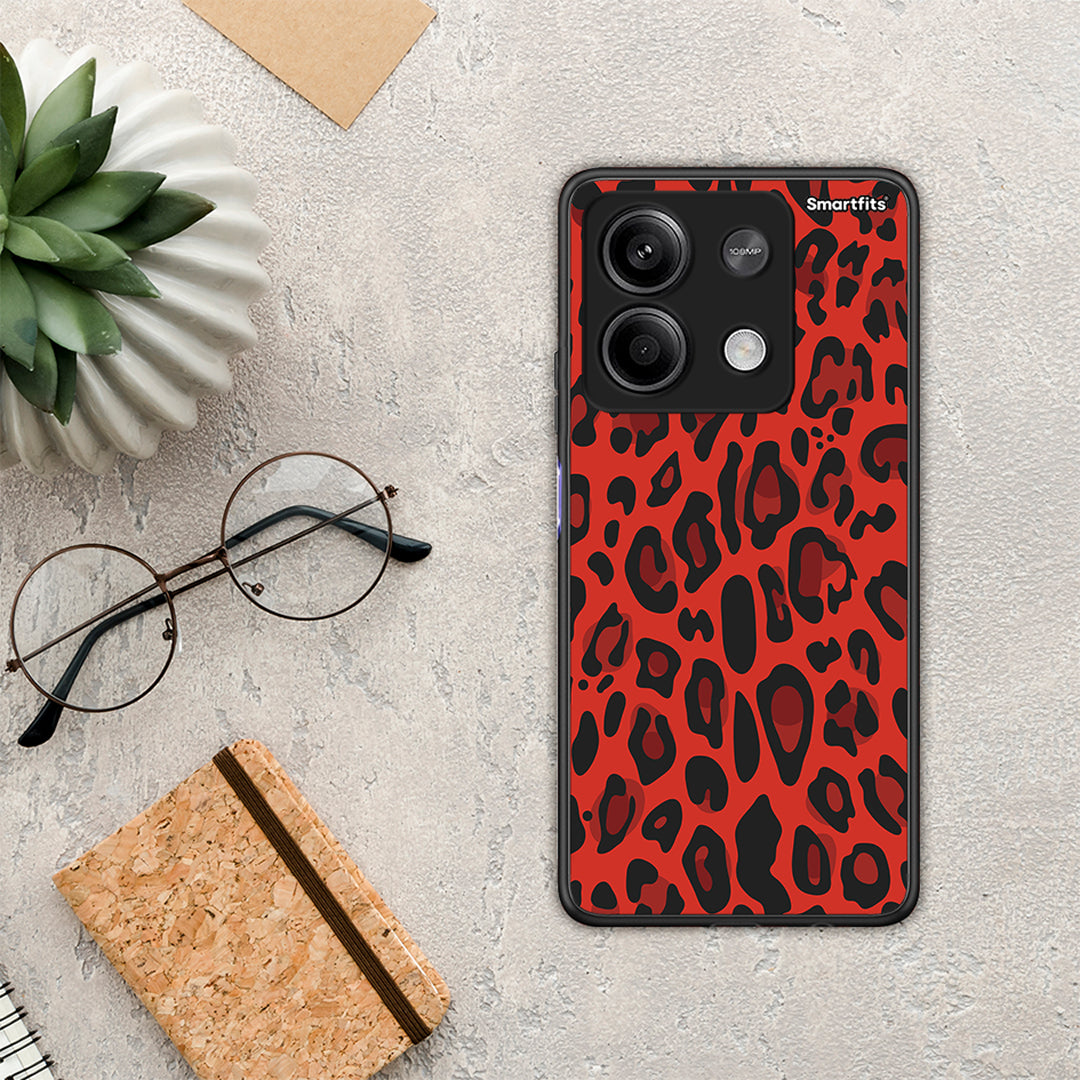 Animal Red Leopard - Xiaomi Redmi Note 13 5G case