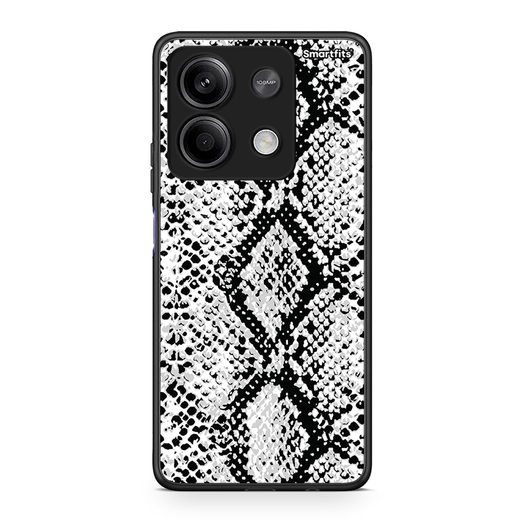 24 - Xiaomi Redmi Note 13 5G White Snake Animal case, cover, bumper