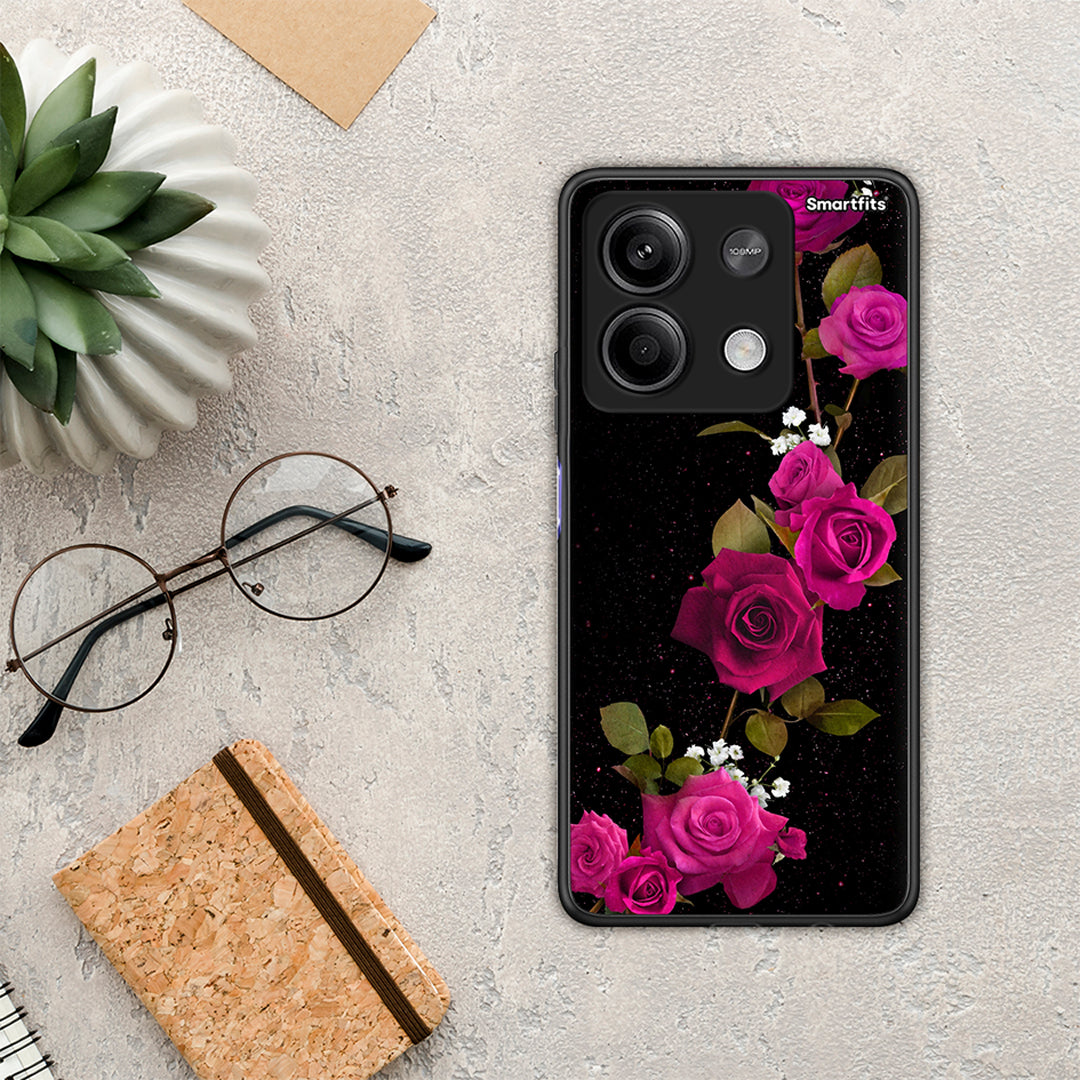 Flower Red Roses - Xiaomi Redmi Note 13 5G case