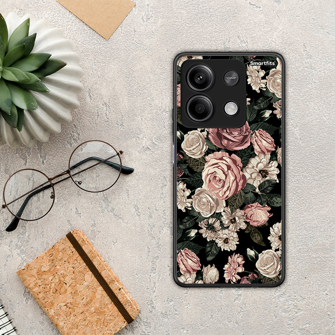 Flower Wild Roses - Xiaomi Redmi Note 13 5G case