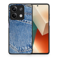 Thumbnail for Θήκη Xiaomi Redmi Note 13 5G Jeans Pocket από τη Smartfits με σχέδιο στο πίσω μέρος και μαύρο περίβλημα | Xiaomi Redmi Note 13 5G Jeans Pocket case with colorful back and black bezels