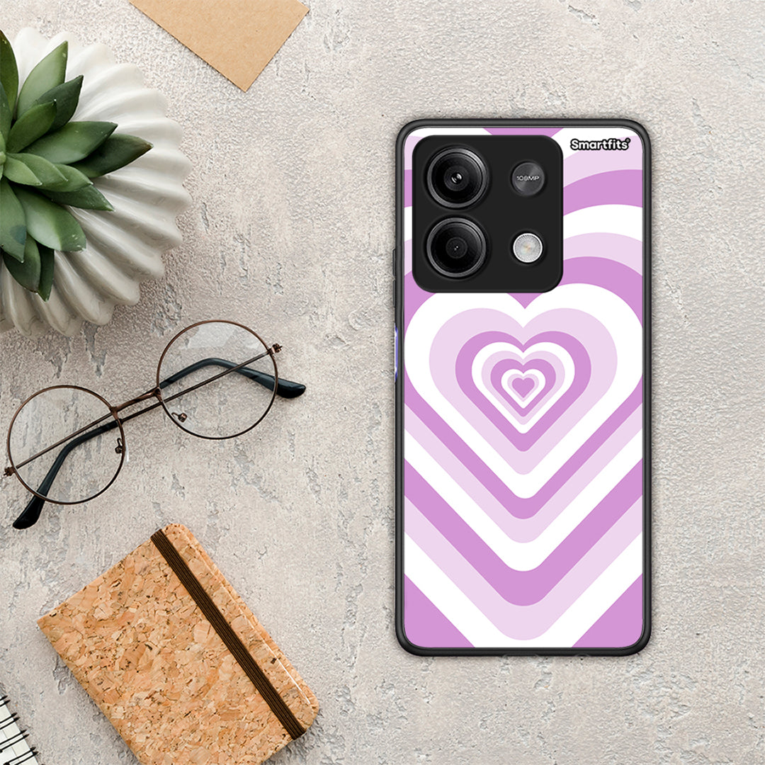 Lilac Hearts - Xiaomi Redmi Note 13 5G case