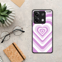 Thumbnail for Lilac Hearts - Xiaomi Redmi Note 13 5G case