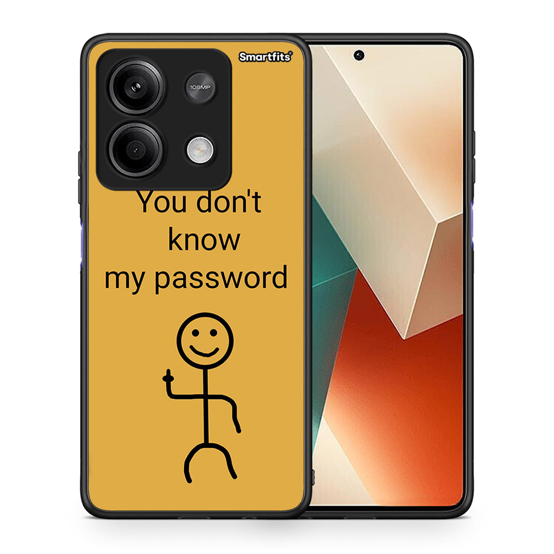 My Password - Xiaomi Redmi Note 13 5G θήκη