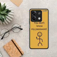 Thumbnail for My Password - Xiaomi Redmi Note 13 5G θήκη