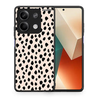 Thumbnail for Θήκη Xiaomi Redmi Note 13 5G New Polka Dots από τη Smartfits με σχέδιο στο πίσω μέρος και μαύρο περίβλημα | Xiaomi Redmi Note 13 5G New Polka Dots case with colorful back and black bezels