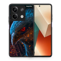 Thumbnail for Θήκη Xiaomi Redmi Note 13 5G Eagle PopArt από τη Smartfits με σχέδιο στο πίσω μέρος και μαύρο περίβλημα | Xiaomi Redmi Note 13 5G Eagle PopArt case with colorful back and black bezels