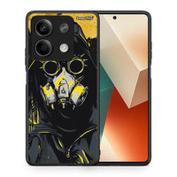 Thumbnail for Θήκη Xiaomi Redmi Note 13 5G Mask PopArt από τη Smartfits με σχέδιο στο πίσω μέρος και μαύρο περίβλημα | Xiaomi Redmi Note 13 5G Mask PopArt case with colorful back and black bezels