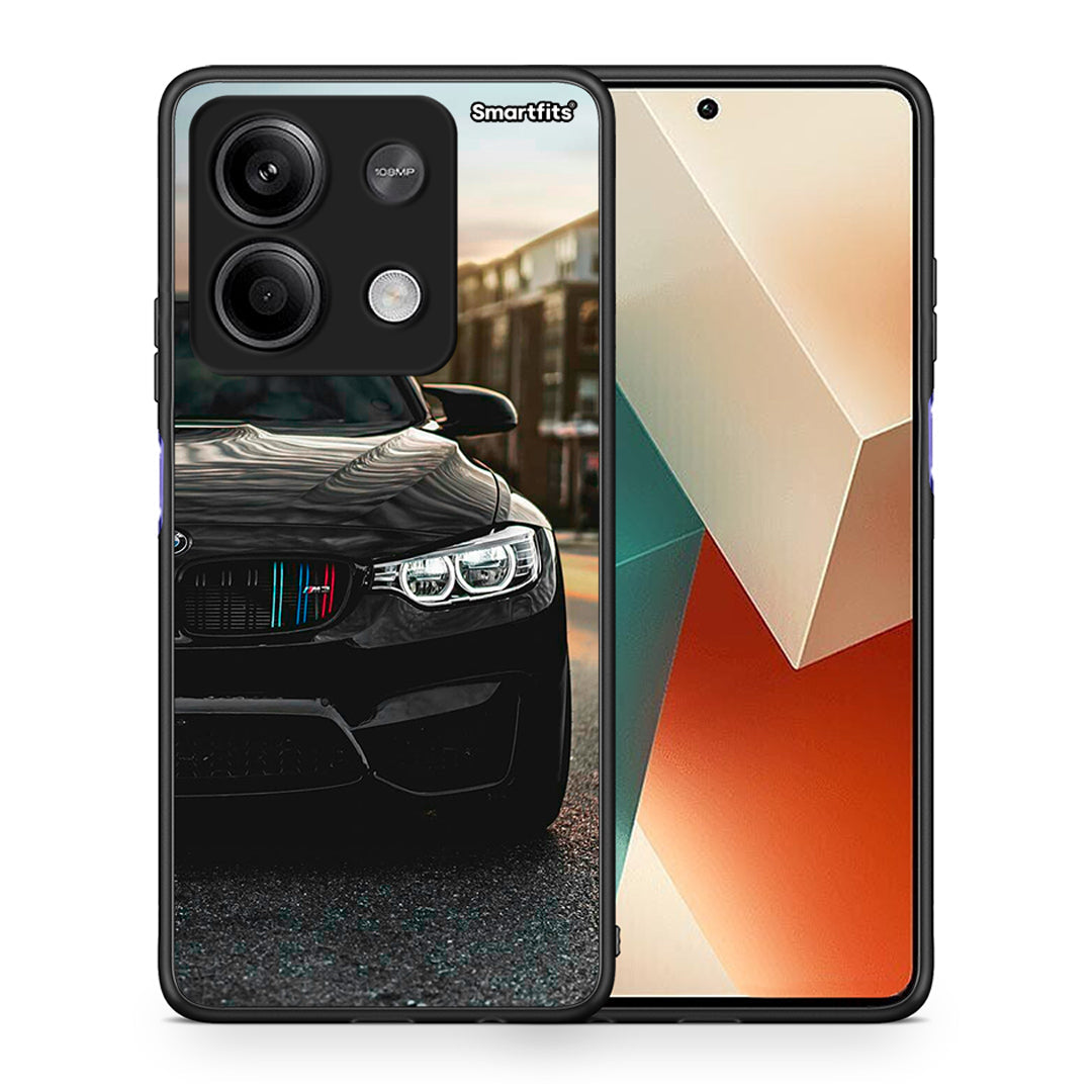 Θήκη Xiaomi Redmi Note 13 5G M3 Racing από τη Smartfits με σχέδιο στο πίσω μέρος και μαύρο περίβλημα | Xiaomi Redmi Note 13 5G M3 Racing case with colorful back and black bezels