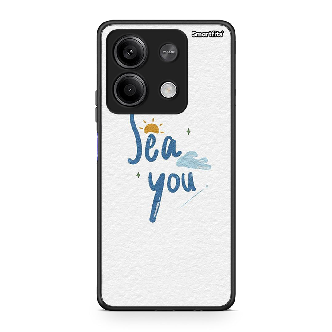 Xiaomi Redmi Note 13 5G Sea You Θήκη από τη Smartfits με σχέδιο στο πίσω μέρος και μαύρο περίβλημα | Smartphone case with colorful back and black bezels by Smartfits