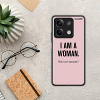 Thumbnail for Superpower Woman - Xiaomi Redmi Note 13 5G case