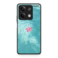 Thumbnail for Xiaomi Redmi Note 13 5G Water Flower Θήκη από τη Smartfits με σχέδιο στο πίσω μέρος και μαύρο περίβλημα | Smartphone case with colorful back and black bezels by Smartfits
