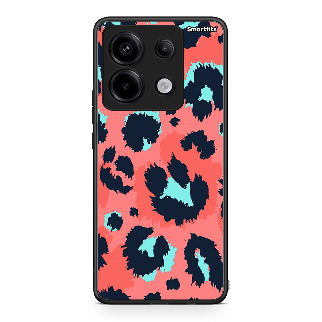 22 - Xiaomi Redmi Note 13 Pro 5G Pink Leopard Animal case, cover, bumper